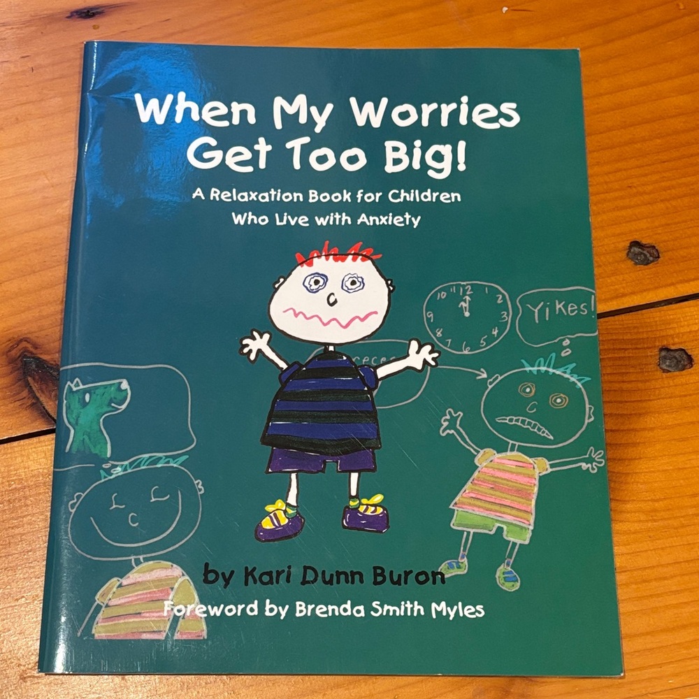 WHEN MY WORRIES GET TOO BIG Anxiety Autism SC Ages 5-9